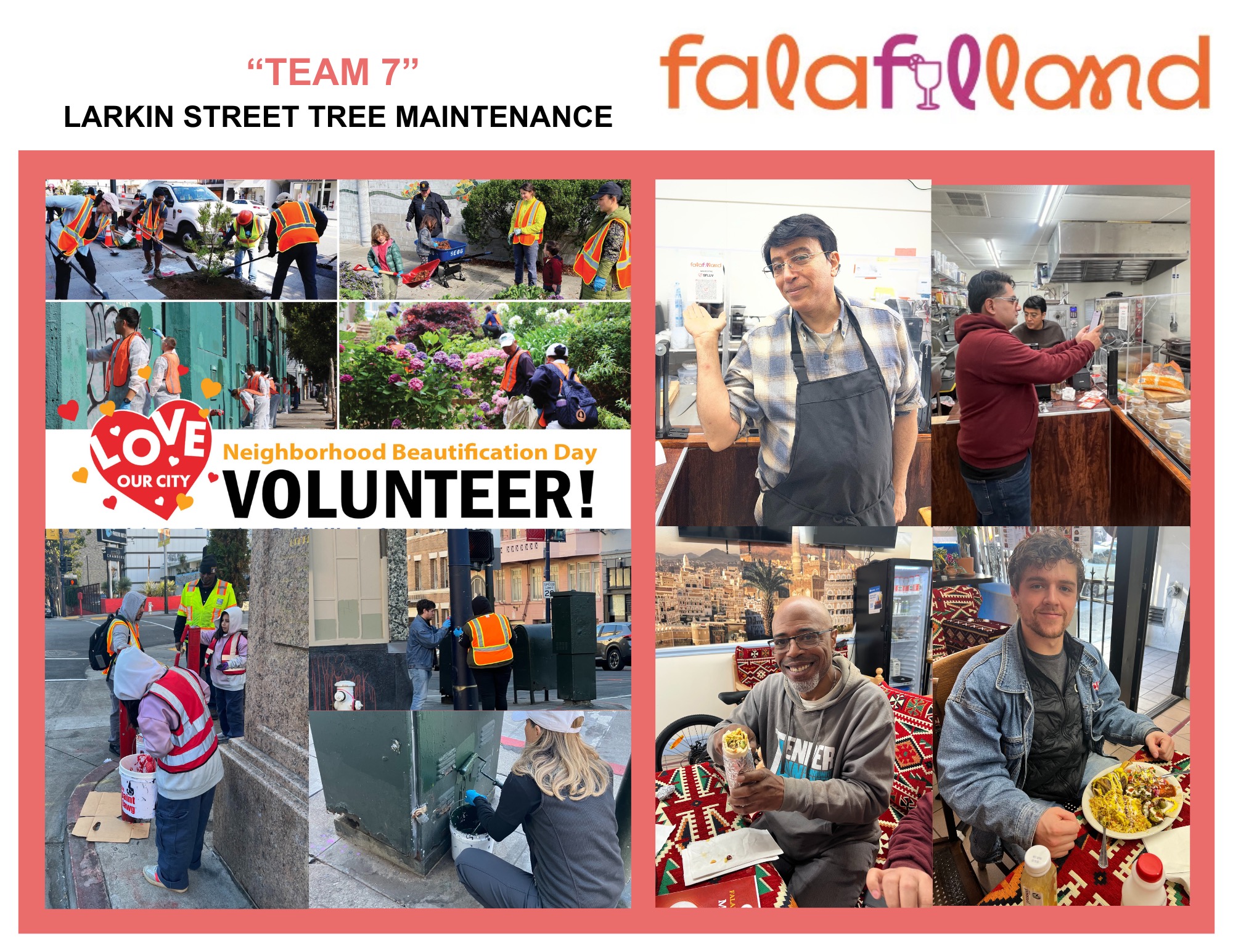 Love Our City District 5 beautification day
