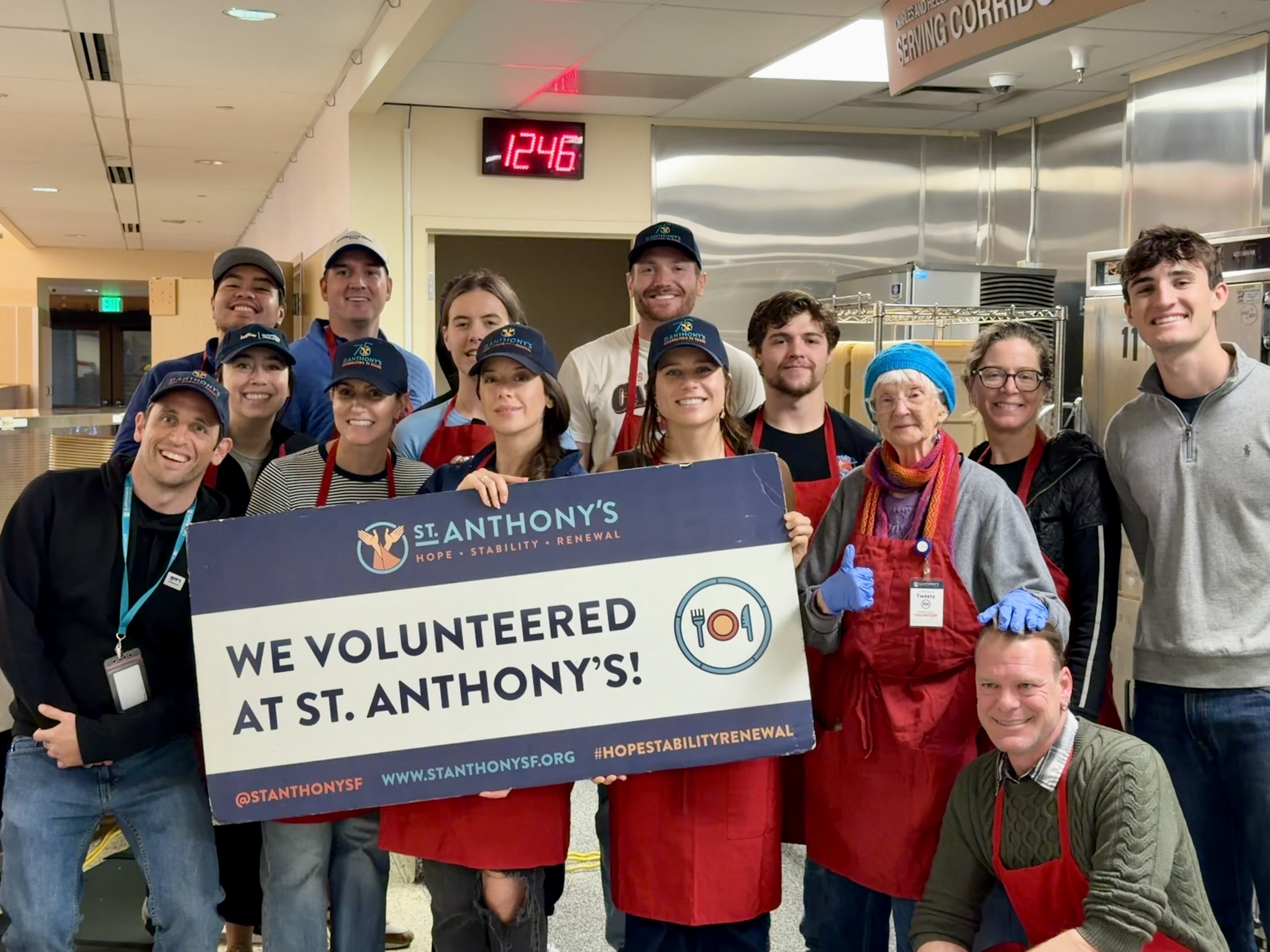 St. Anthony YPC and Outta Sight Pizza onboarding